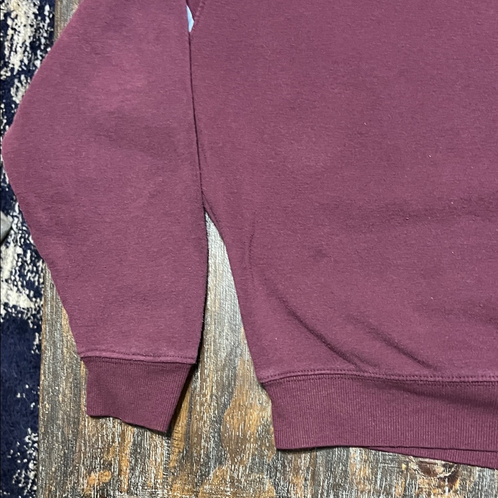 Ford Maroon Crewneck Sweatshirt with Light Blue 'Bronco 66' - Picture 4 of 9